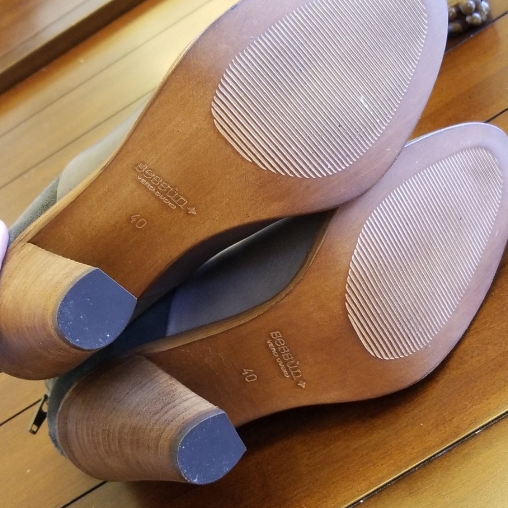 SESSUN 🐨 LEATHER BOOTIES - Picture 7 of 8